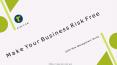 Make Your Business Risk Free PowerPoint PPT Presentation