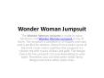 Wonder woman jumpsuit guide PowerPoint PPT Presentation