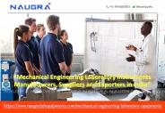 Mechanical Engineering Laboratory Instruments Manufacturers