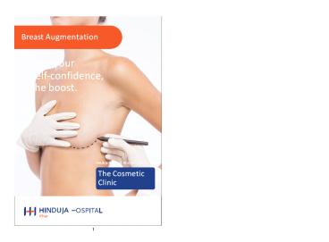Cosmetic Clinic Breast Augmentation: Give your self-confidence, the boost