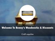 Benny's Woodworking Supplies Presentation