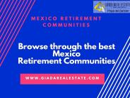 Browse through the best Mexico Retirement Communities