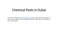 Chemical Peels in Dubai PowerPoint PPT Presentation