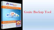 Gsuite backup