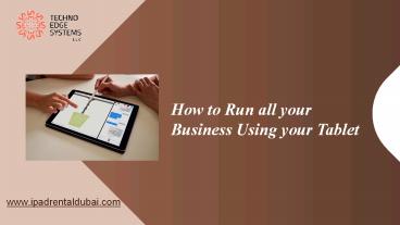 iPad Rental | Rent iPads for Events | Macbook Repair Dubai