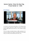Darren Huston - China the Next Big Travel Market of 2020 PowerPoint PPT Presentation