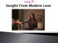 Insights From "Modern Love" - by Betterlyf PowerPoint PPT Presentation