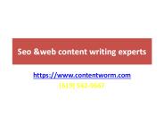 Content strategy consultant