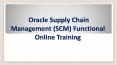Oracle Apps SCM Online Training PowerPoint PPT Presentation