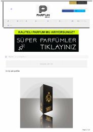 en iyi açık parfüm