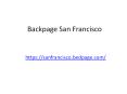 Backpage San Francisco (1) PowerPoint PPT Presentation