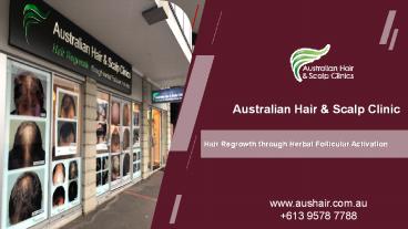 Australian Hair & Scalp Clinic - Melbourne