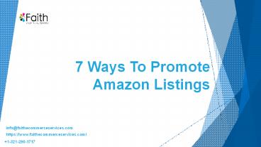 7 Ways to Promote Amazon Listings
