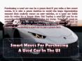 Smart Moves For Getting A Great Used Car Deal PowerPoint PPT Presentation