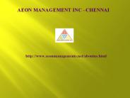 Aeon Management Inc Chennai 80