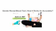 Gender Reveal Blood Test