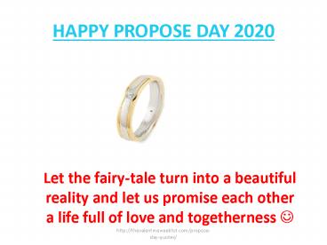 Propose Day Images Quotes Wishes