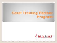 Corel Training Partner Program