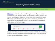 BTC Sniffer | Bitcoin Tools