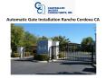 Automatic Gate Installation Rancho Cordova CA PowerPoint PPT Presentation