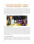 Arcade Game Competition – A Way To Drive Office Enthusiasm! - TORQ03 PowerPoint PPT Presentation