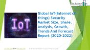 Global IoT Security Market Report 2020