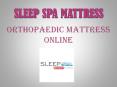 Orthopaedic mattress online – Sleep Spa PowerPoint PPT Presentation