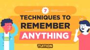 7 Techniques for students to remember anything