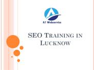 SEO Training in Lucknow