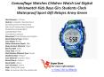 Camouflage Watches Children Watch Led Digital Wristwatch Kids Boys Girs Students Clock Waterproof Sport Gift Relojes Army Green PowerPoint PPT Presentation