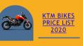 KTM Bikes Price List 2020 - Checkout KTM Bike Price In India & Latest Models PowerPoint PPT Presentation