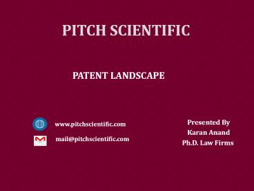 Technology Scouting | Patent Office Action Response India