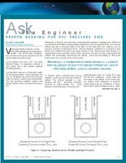 Proper Bedding for Pvc Pressure