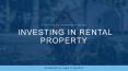 3 Things to Consider while Investing in Rental Property PowerPoint PPT Presentation