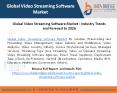 Global Video Streaming Software Market - Industry Trends and Forecast to 2026 PowerPoint PPT Presentation
