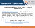 Global Broadcast Equipment Market – Industry Trends and Forecast to 2026 PowerPoint PPT Presentation