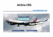 Best Airline CRS Website Development