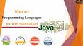 What are programming languages for web application PowerPoint PPT Presentation