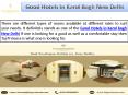 Good Hotels in Karol Bagh New Delhi PowerPoint PPT Presentation
