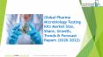 Pharma Microbiology Testing Kits Market Size, Share, Growth And Trends PowerPoint PPT Presentation