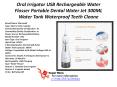 Oral Irrigator USB Rec Water Floshargeableser Portable Dental Water PowerPoint PPT Presentation