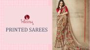 Latest Trendy Printed Sarees Collection