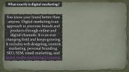 What exactly is digital marketing