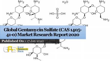Global gentamycin sulfate (cas 1405 41-0) market research report 2020