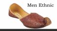 Men Ethnic Shoes PowerPoint PPT Presentation