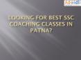 Top 10 SSC Coaching Classes in Patna PowerPoint PPT Presentation