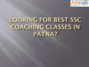 Top 10 SSC Coaching Classes in Patna