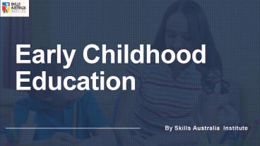 Accelerate your career with our childcare in Australia.