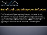 Benefits of Upgrading your Software