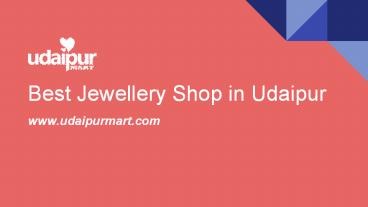 Best Jewellery Shop in Udaipur